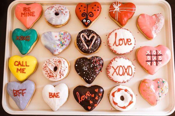 Cute Valentine's Day Donuts 1.2021