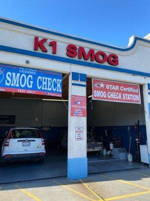 K1 Smog car smog check shop