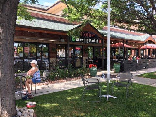 Brewing market. Lafayette location.