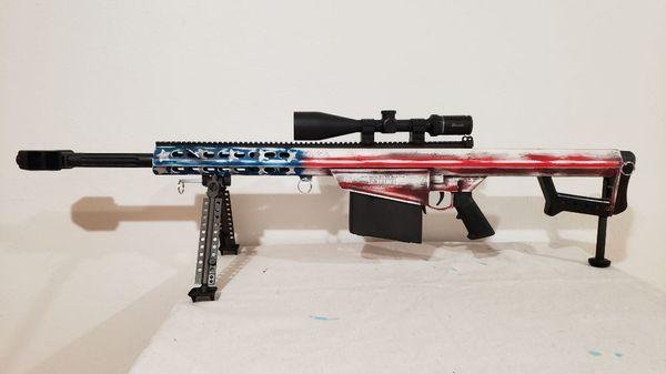 Custom painted 50BMG