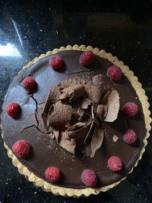 Chocolate Raspberry Tart