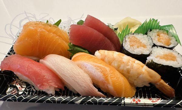 Sushi & Sashimi Lunch Combo