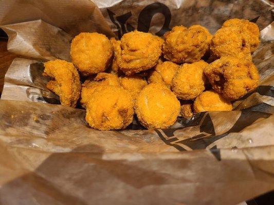 Fried mushrooms, great appetizer