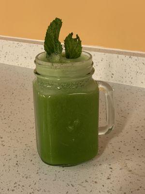 Fresh green juice