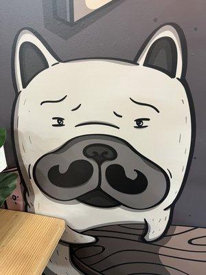 Doggie mural