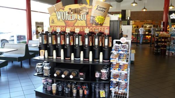 World Cup coffee at Corner Pantry 129