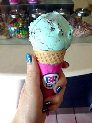 kids scoop - mint chocolate chip