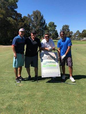 We are dedicated to serving our veterans and enlisted families! Playing golf to help our local Marines raise money for their annual ball!