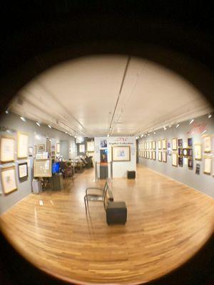 I tried out Fred's cool fisheye lens on my iPhone !