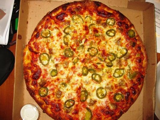 Pizza - Sausage & Jalapeno