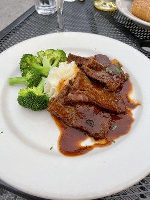 Braised Boneless Beef Short Ribs, Sooo good so tender and tasty