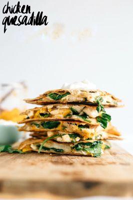 Chicken quesadilla