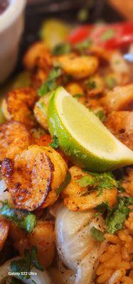 SIZZLING SHRIMP  FAJITAS