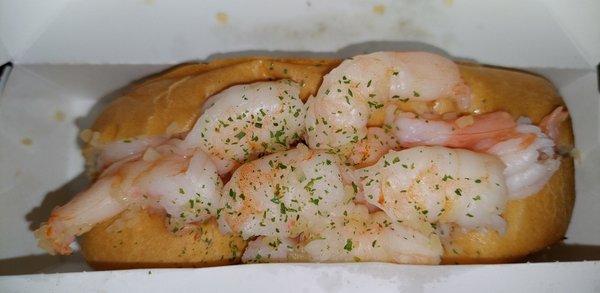 Garlicky, Buttery Shrimp Roll