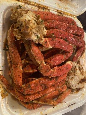 Garlic snow crab