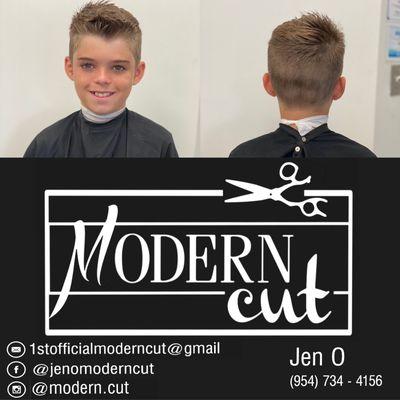 Back to vertical school hair cuts.  Hair by: Modern Cut: Jen