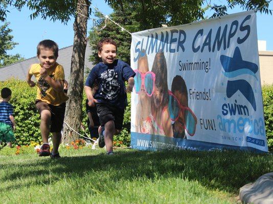 Our weekly summer camps feature swimming every day, plus themed songs, crafts and activities.