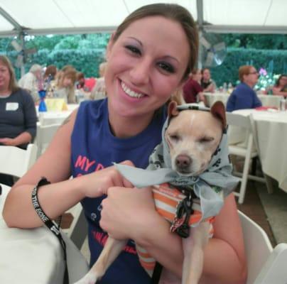 Every year they have their annual pooch prance at the Eleanor and Edsle ford house every year we raise money and have a blast.