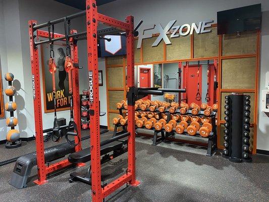 FX Zone for Strength Exercises