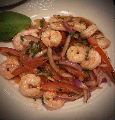 Ceviche de camarones