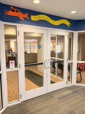 Front Entrance to Lurie Children's Primary Care -  Town & Country Pediatrics