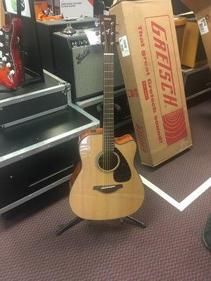 New Yamaha acoustic Electric