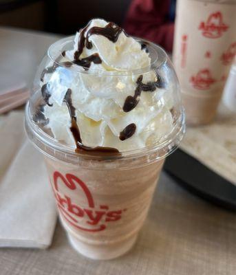 Small chocolate shake