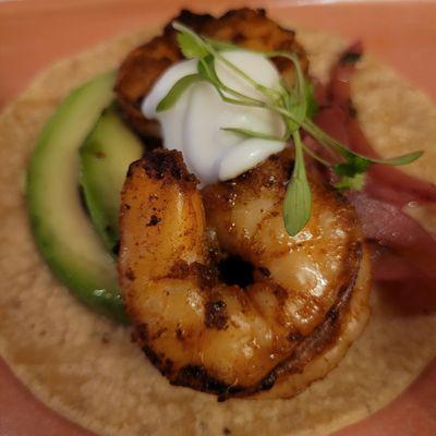 Chorizo Spiced Shrimp Taco