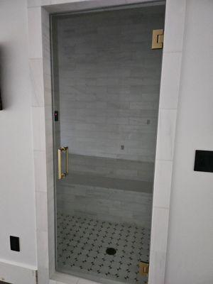 Beautiful shower door