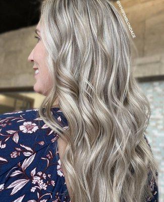 Gorgeous cool ash highlights by Austin