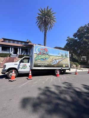 Sewer Crew Box Truck at Advanced Trenchless Inc.