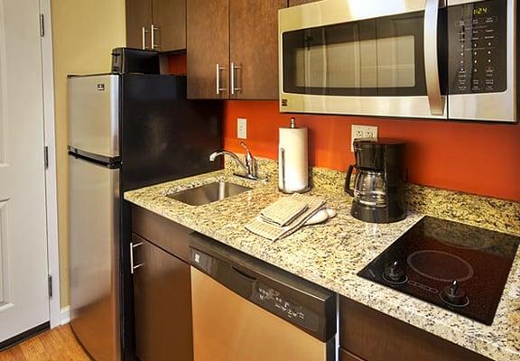 Hotel Guest Suite Kitchen