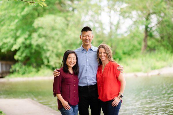 Dr. Lauren, Dr. Jack, Dr. Kortne 2019