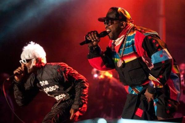 Andre 3000 & Big Boi on the main stage