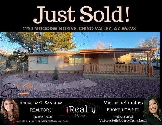 Another Home sold!!  Are you ready to buy or sell? give us a call or stop by our office we are open until 5pm!