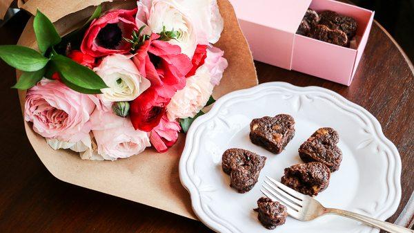 Yummy Brownie Heart Special for Valentine's Day Packages with Planning Pretty