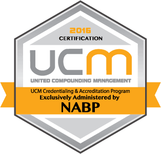 United Compounding Management Accreditation Approved!