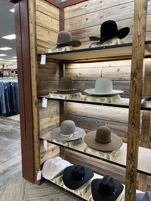 Beautiful cowboy hats