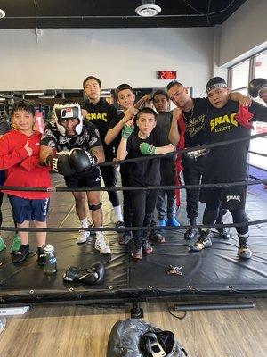 Sessions at the local TITLE BOXING CLUB in Springfield