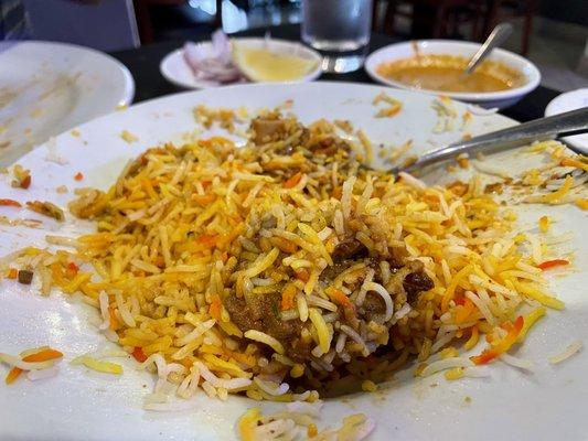 Goat Fry Biryani