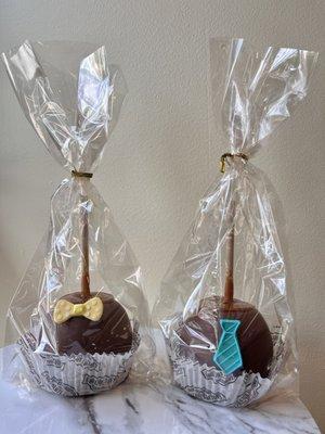 Father's Day Caramel Apples