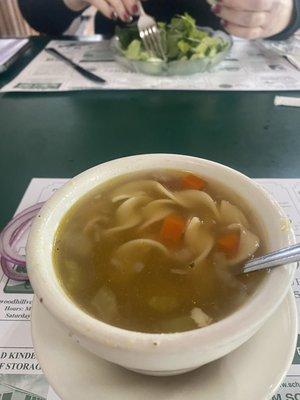 Best chicken noodle soup, homemade