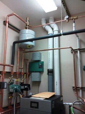 4 Zone with an indirect water heater installation