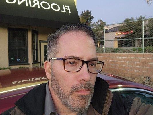 Freshly shorn Yelper...