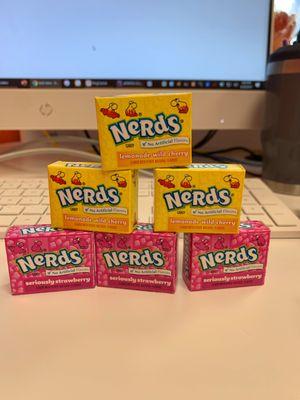 Enjoy some Nerds when you stop in!