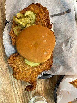 Large Tenderloin Sandwich