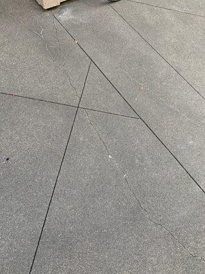 Cracked Concrete