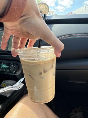 Iced Caramel Latte