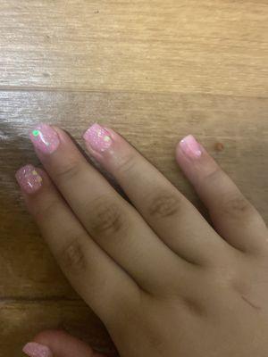 My daughters nails turned out so cute