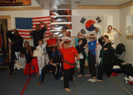 Belt Graduation at Griffin Martial Arts